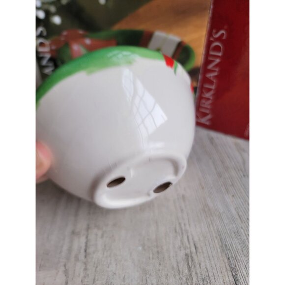 Kirkland ornament ball trinket bowl Xmas home decor vintage - Picture 4 of 7